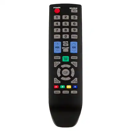 POWER SOURCE 1 2 3 4 5 6 7 8 9 0 PRE-CH VOL MUTE A CH LIST CH CONTENT TOOLS MENU GUIDE INFO RETURN A C EXIT D E-MANUAL PSIZE CC