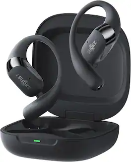Shokz - New OpenFit 2+ Open-Ear Headphones - Black