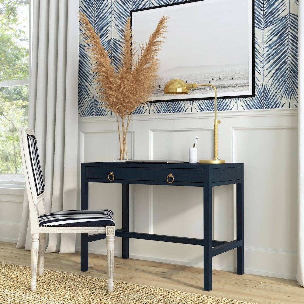 Alt View 6. Butler Specialty - Lark Desk - Navy Blue.