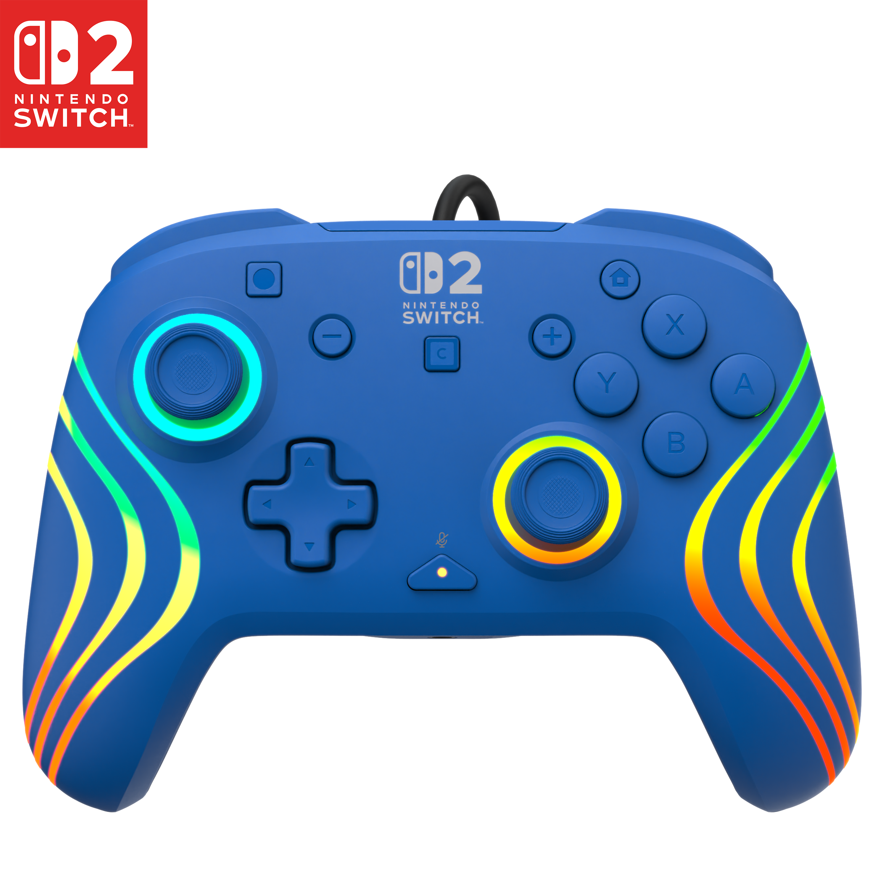 Turtle Beach - Afterglow™ Wave Wired Controller - Nintendo Switch™ 2 - Blue