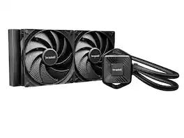 be quiet! - bequiet! PURE LOOP 3 280mm CPU Cooler, 2x Pure Wings 3 PWM Fans, Daisy Chain, 6-Pole Pump - Black