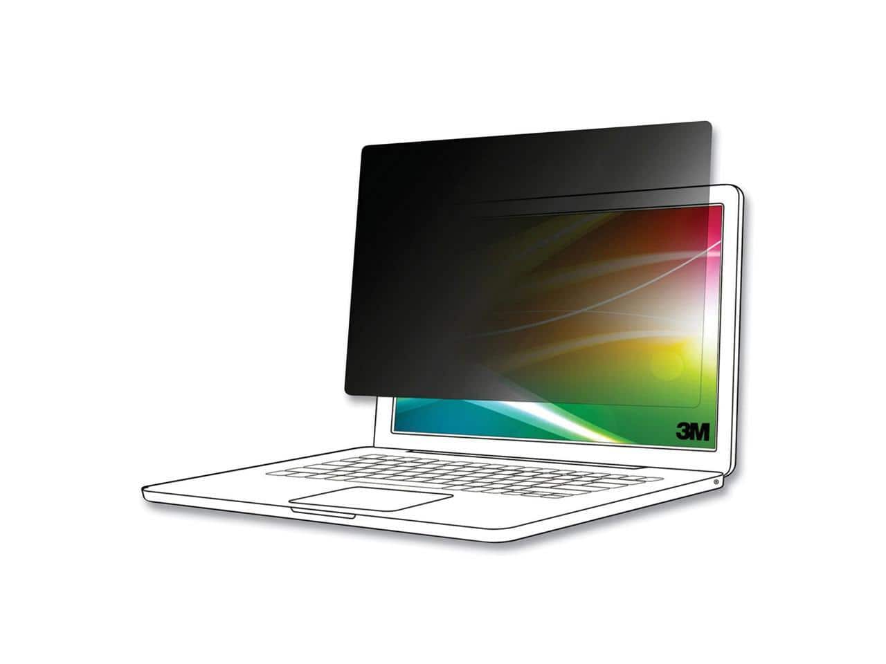 3M - Bright Screen Privacy Filter for 13.3in Laptop 16:9 BP133W9B - false