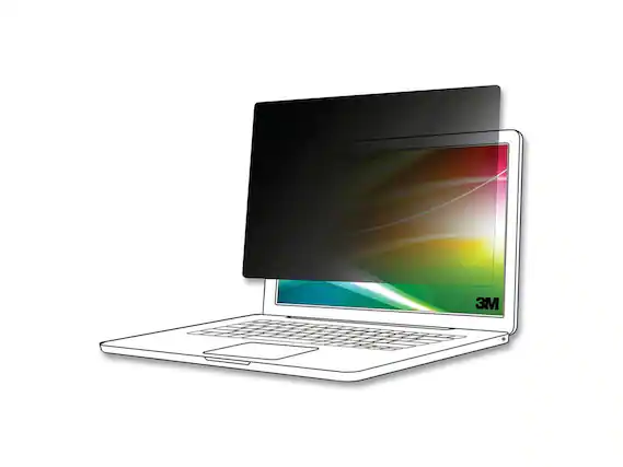 Front. 3M - 3M Bright Screen Privacy Filter for 13.3in Laptop 16:9 BP133W9B - false.