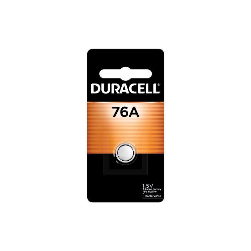DURACELL 76A 1.5V Alkaline battery  
Pile alcaline 1 Battery/Pile