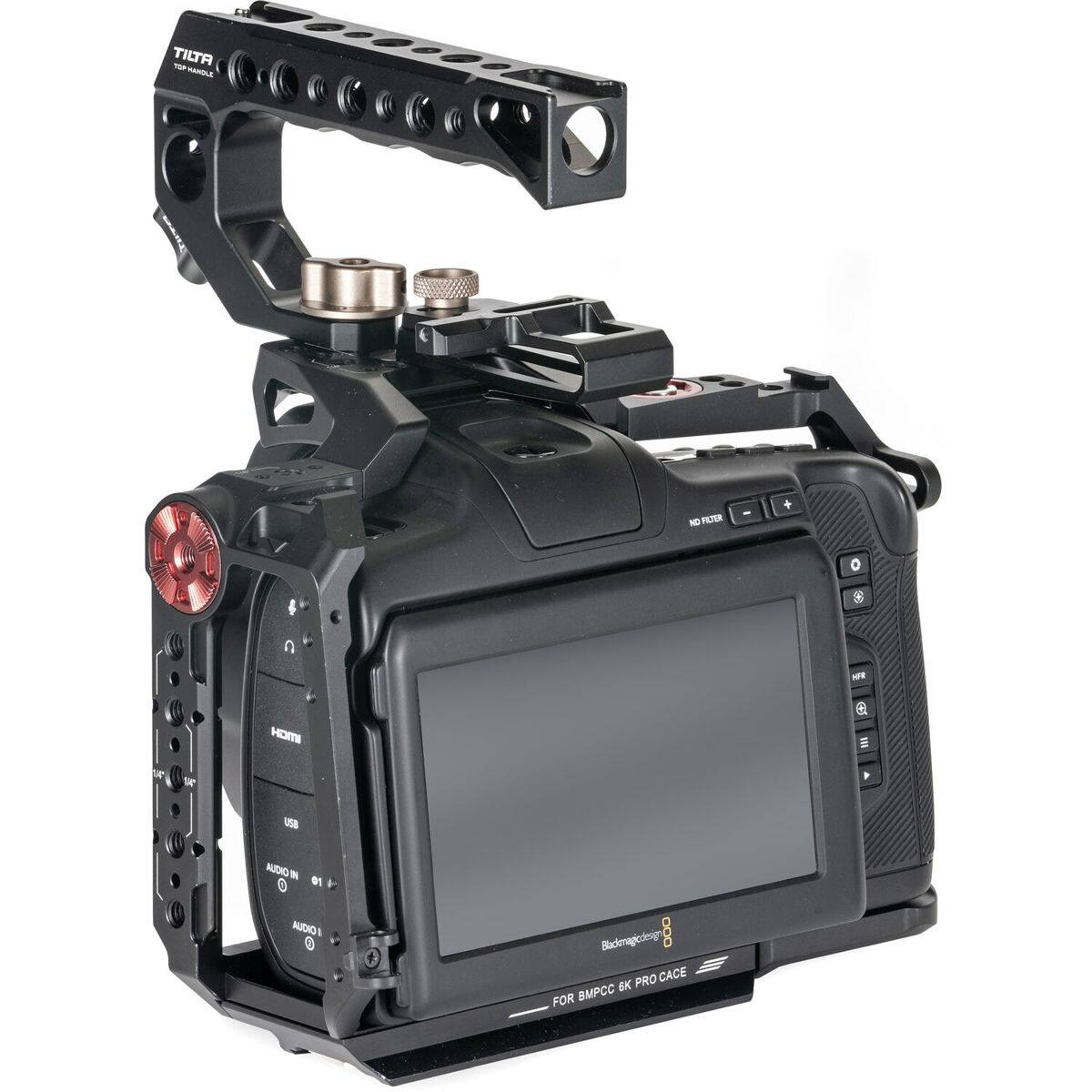 TILTA Th MAMBA ND PILTR 1 + a AP HOM R 15 AUTHO IN AUDIOS 3 Bademagedoog 0.. PRO CACE BMPCC 6K FOR