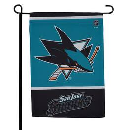 WinCraft - San Jose Sharks 12" x 18" Double-Sided Garden Flag - Multicolor