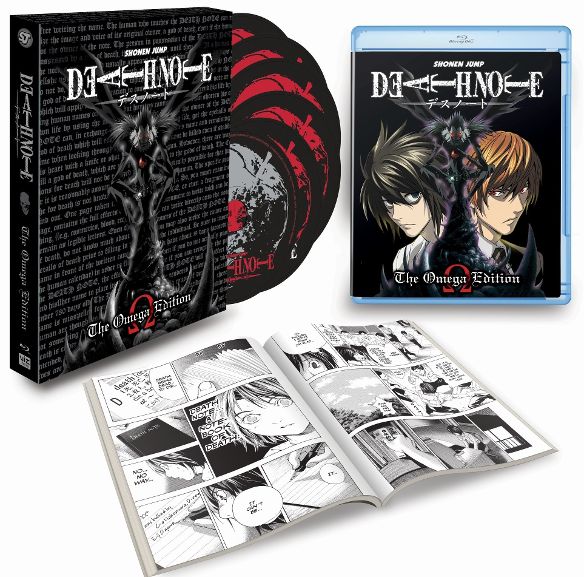  Death Note: The Omega Edition [Limited Edition] [Includes Book] [Blu-ray] [5 Discs]