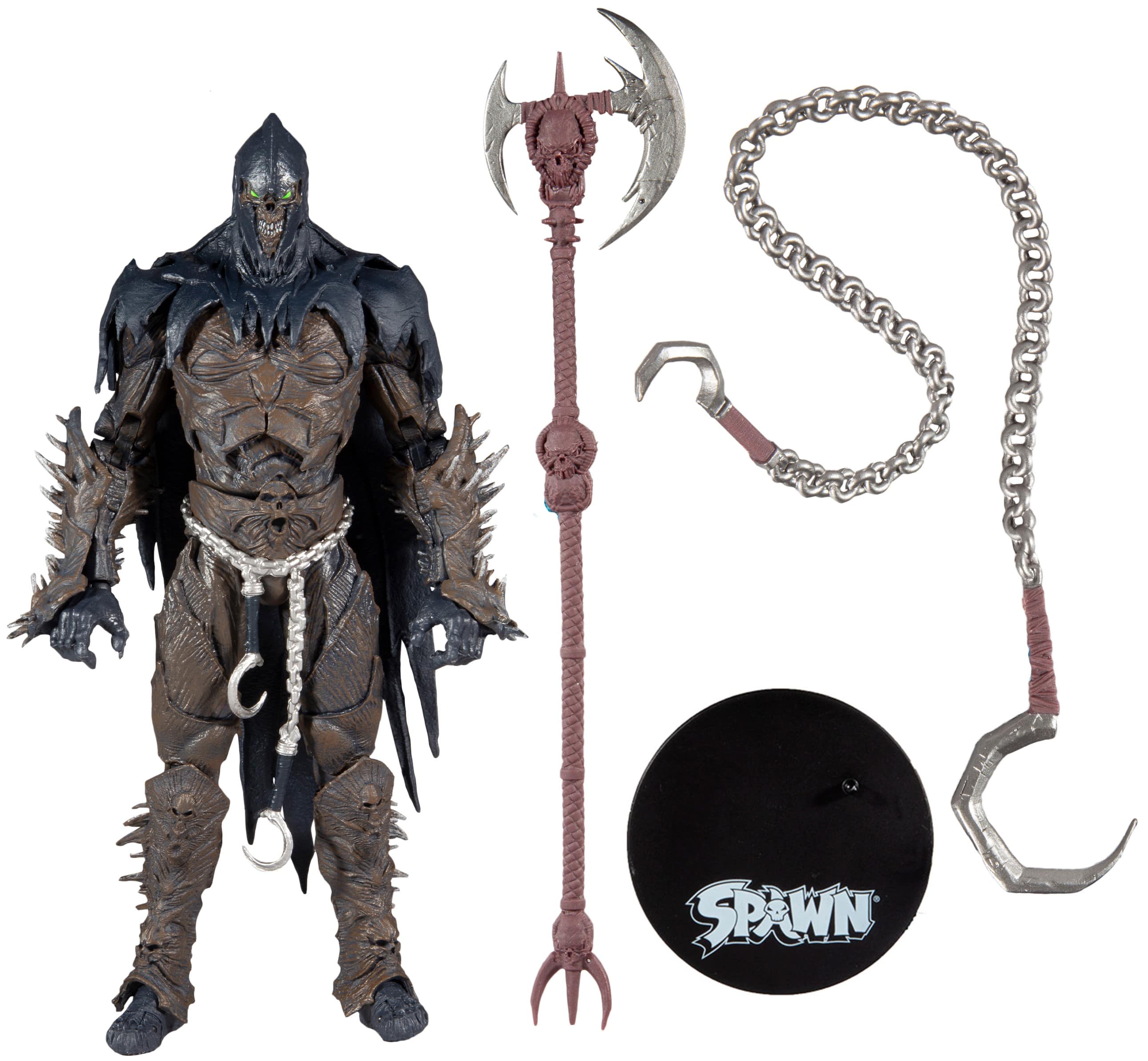 Front. McFarlane Toys - Spawn 7" Raven Spawn Figure.