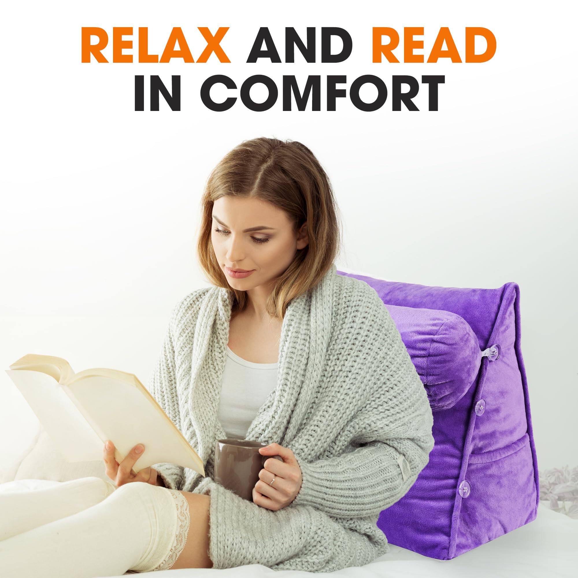 RELAX AND READ IN COMFORT