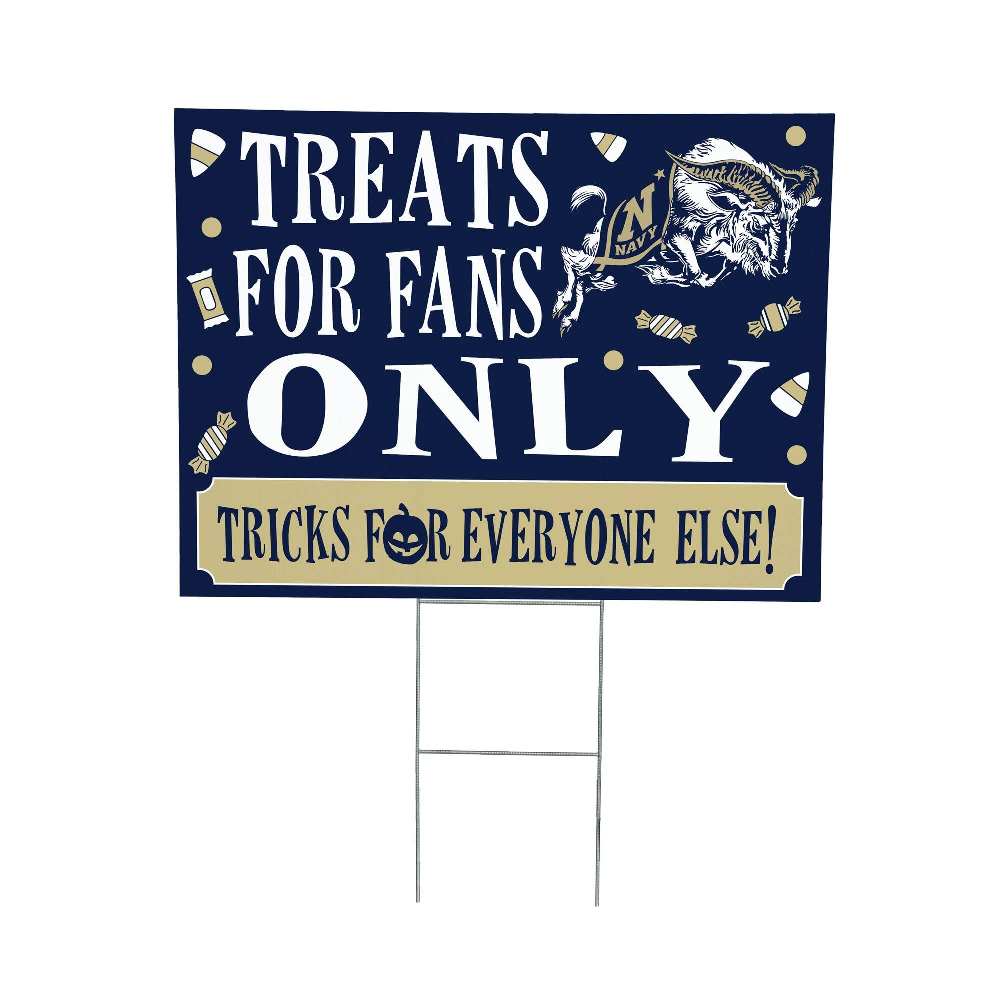 TREATS FOR FANS ONLY  
TRICKS FOR EVERYONE ELSE!
