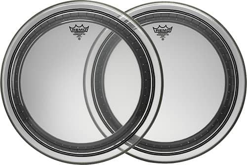 Front Standard. Remo - Power Stroke Pro 22" Bass Drum Head - Clear.