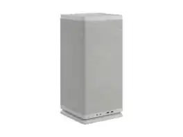 Fractal Design - Mood Light Gray Mini-ITX Small Form Factor PC Case with PCIe 4.0 Riser - Light Gray