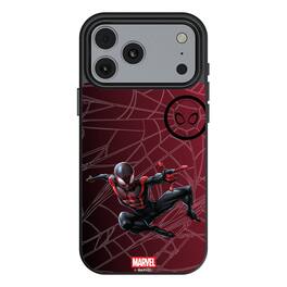 Keyscaper - Marvel MechLine MagSafe Compatible Phone Case - Apple iPhone 17 Pro Max - Miles Morales
