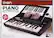 Alt View Standard 1. ION Audio - Piano Apprentice Portable Keyboard with 25 Lighted Keys.