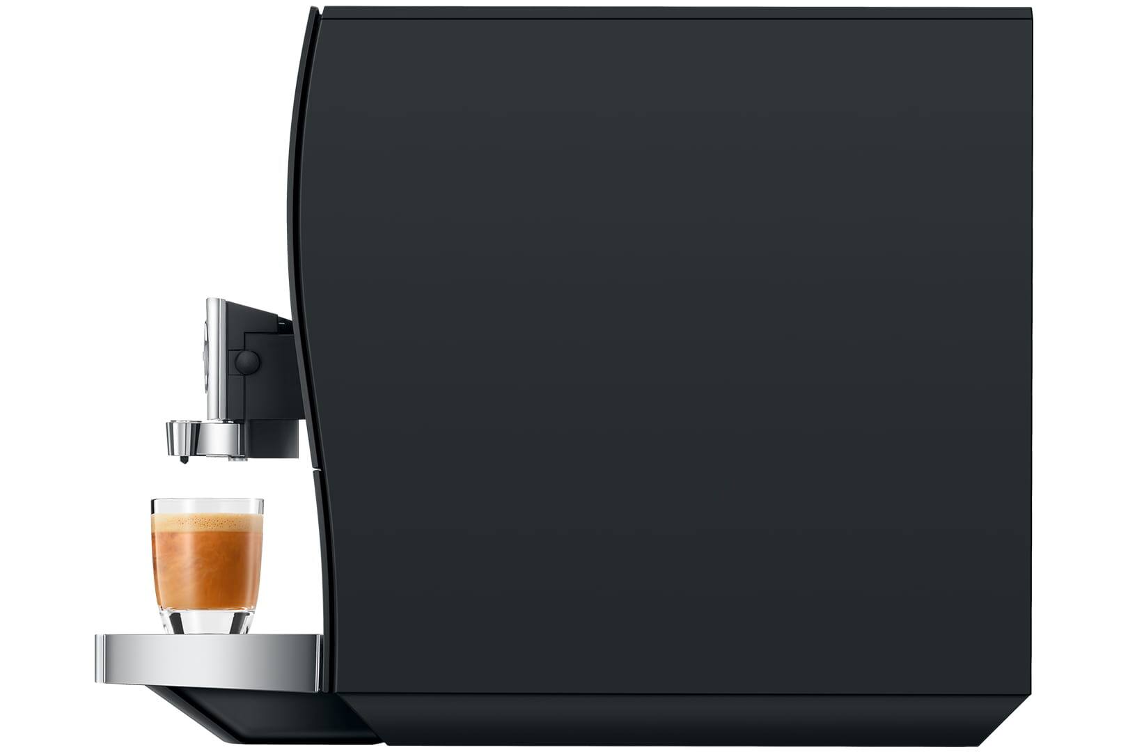 Back. JURA - Z10 Gen 2 Automatic Coffee and Espresso Machine - Aluminum Black.