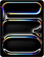 Apple - 13-inch iPad Pro M5 chip Wi-Fi + Cellular 256GB with OLED - Space Black (Unlocked) - Front_Zoom