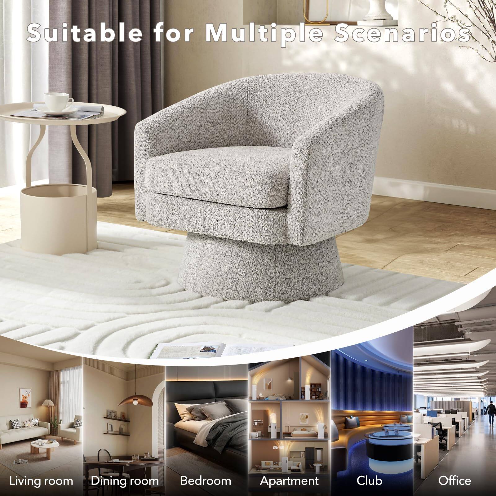 Suitable for Multiple Scenarios

Living room  
Dining room  
Bedroom  
Apartment  
Club  
Office