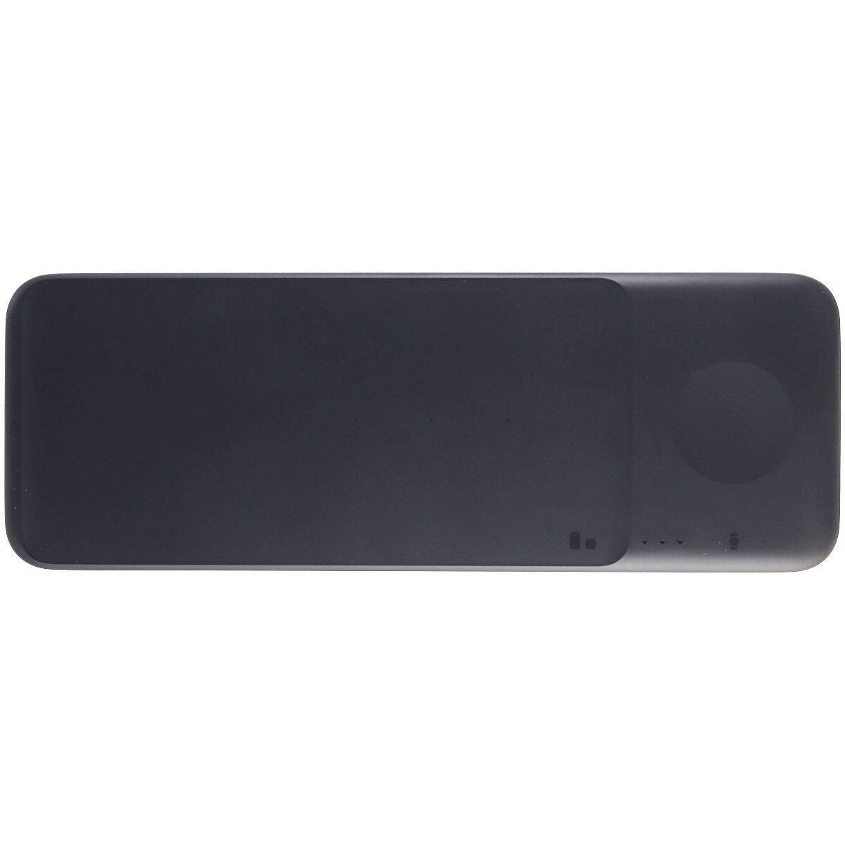 Alt View 1. Samsung - Wireless Charger Trio Pad for Qi Enabled Devices - EP-P6300TBE - Black.