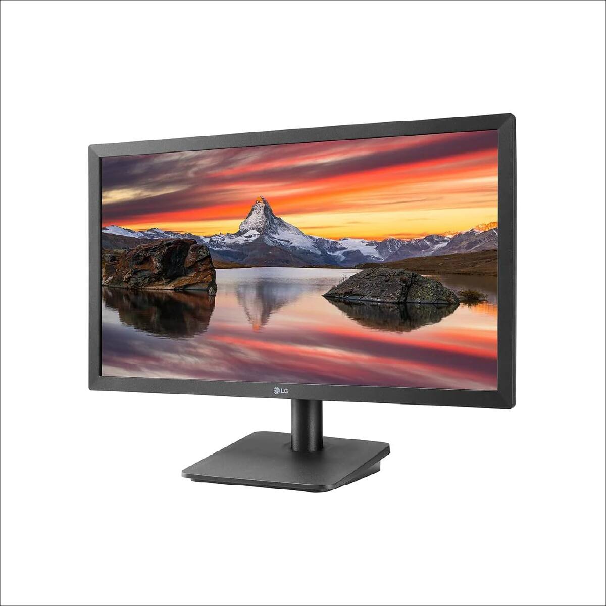 Angle. LG - LG 22MP410-B 22” Full HD (1920 x 1080) VA Display with AMD FreeSync, OnScreen Control - Black.