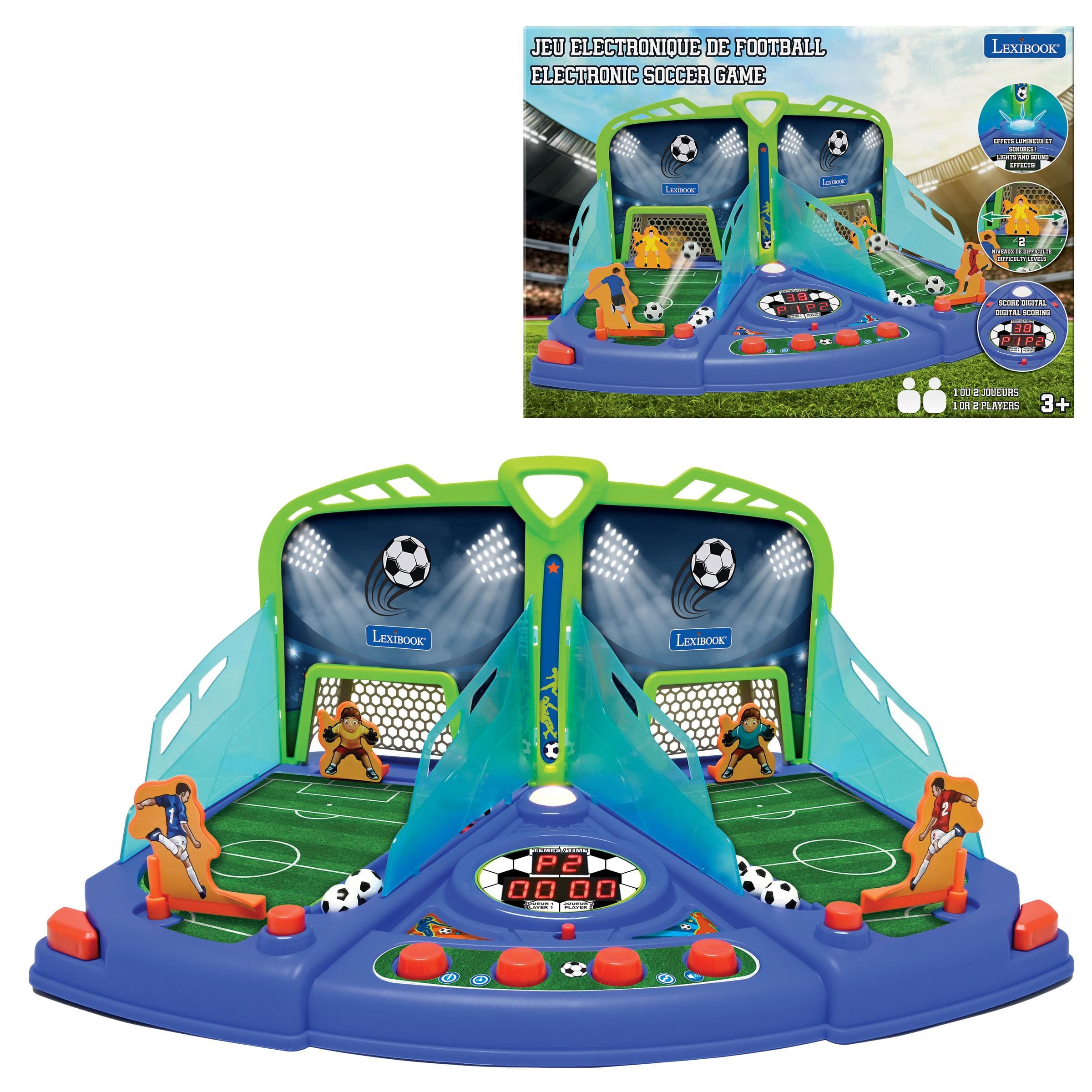 Lexibook - Electronic Soccer Game with Lights and Sounds for 2 Players