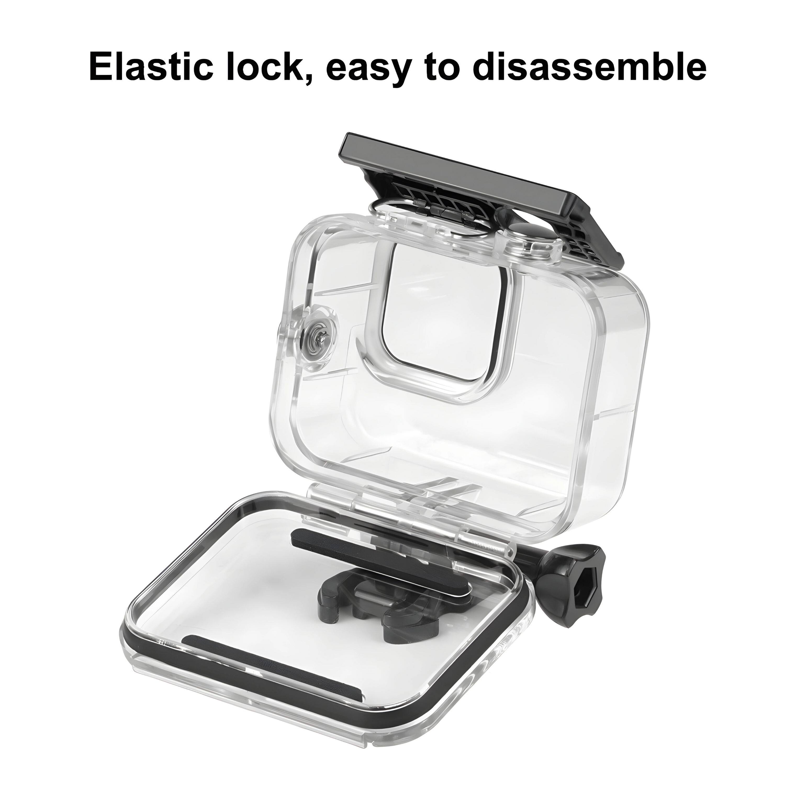 Elastic lock, easy to disassemble
