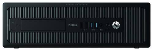Front Standard. HP - ProDesk 600 G1 Desktop - 4GB Memory - 500GB Hard Drive.