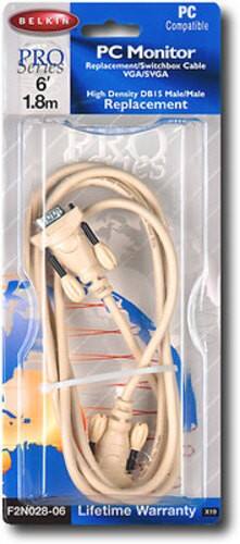 Front Standard. Belkin - Pro Series Video Cable.