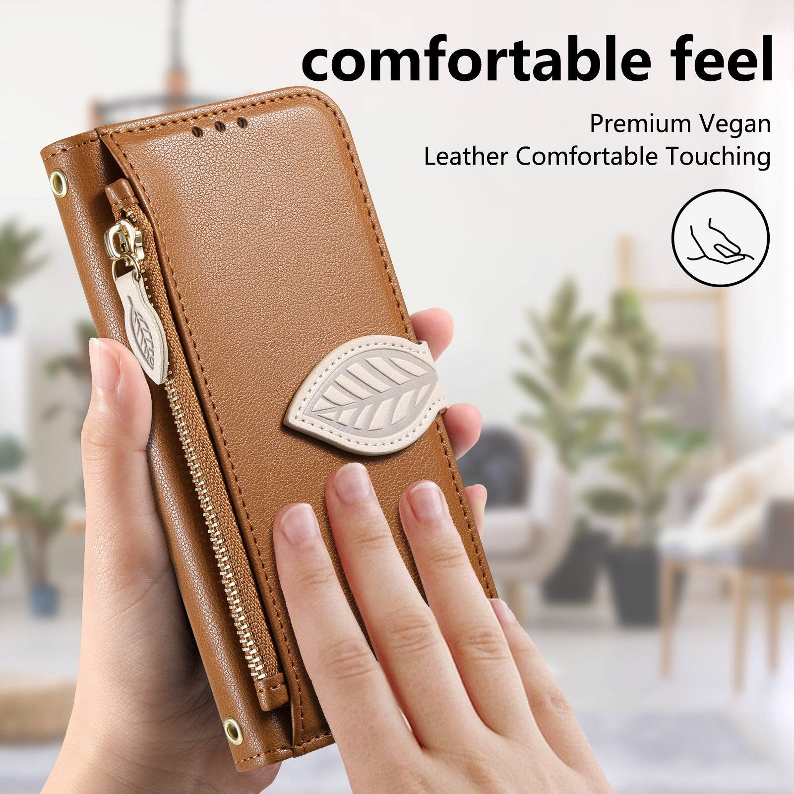 comfortable feel  
Premium Vegan Leather Comfortable Touching