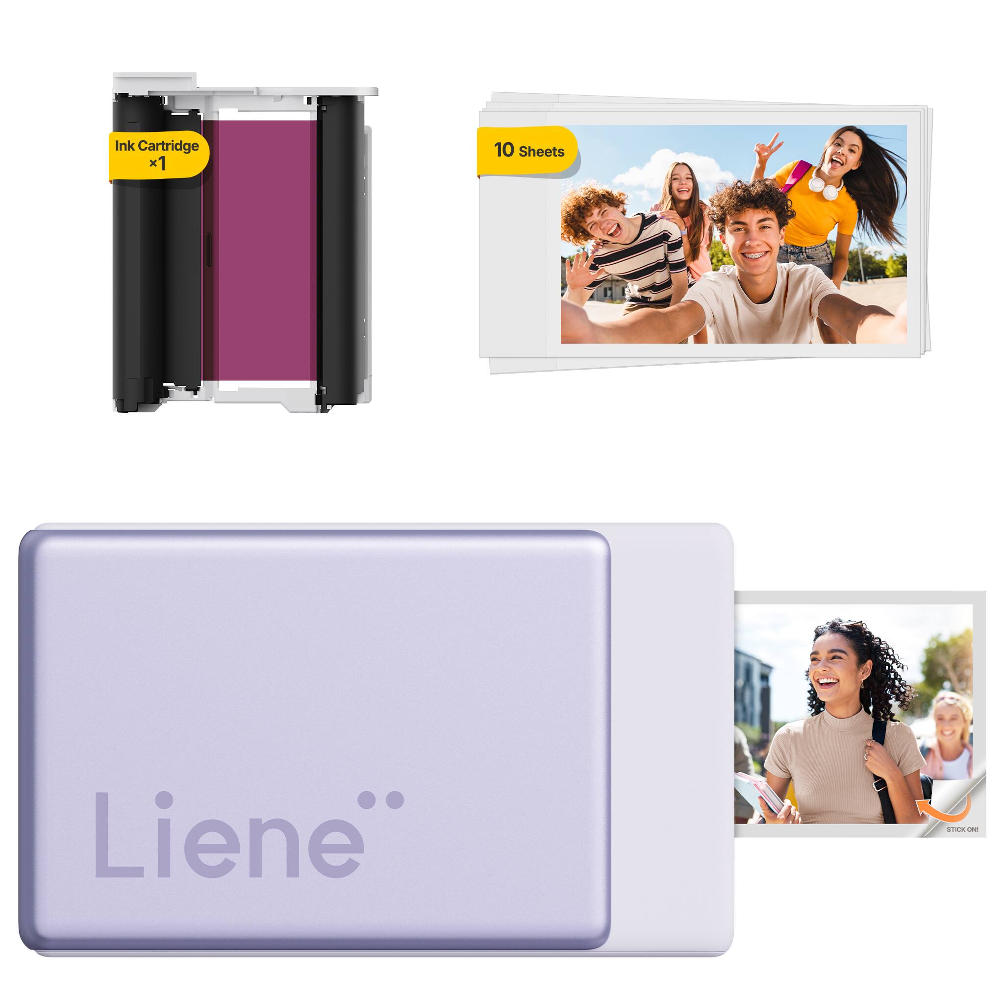 Ink Cartridge x1  
10 Sheets  
Liene