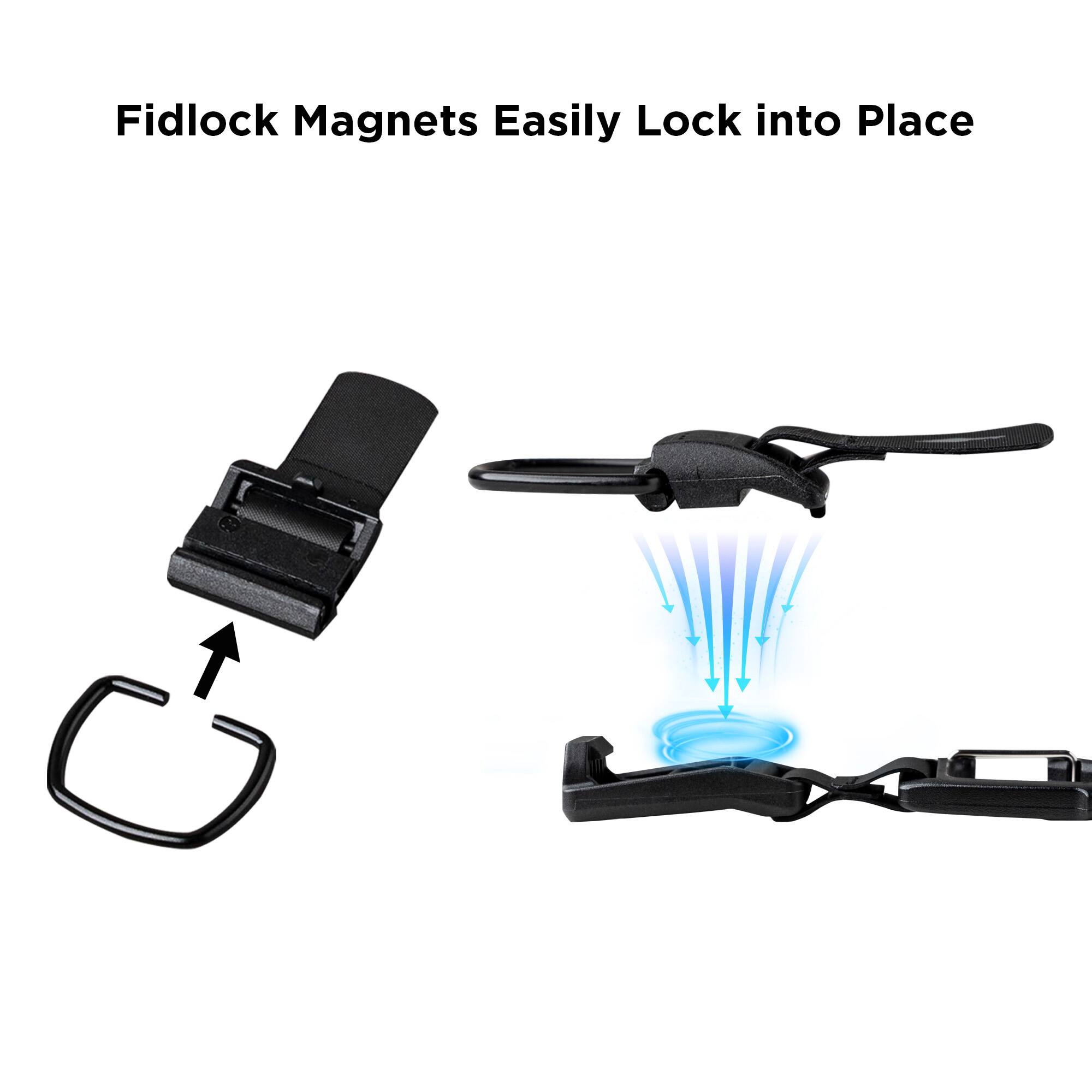 Fidlock Magnets Easily Lock into Place