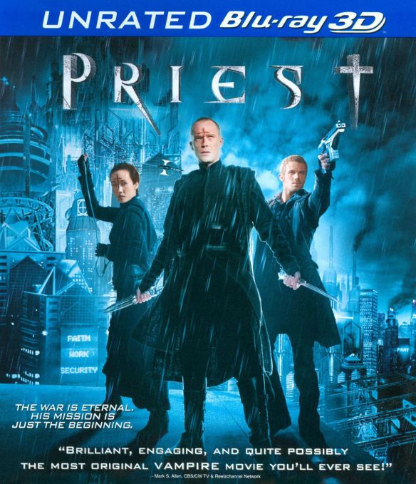 Priest [3D] [Blu-ray] [Blu-ray/Blu-ray 3D] [2011]