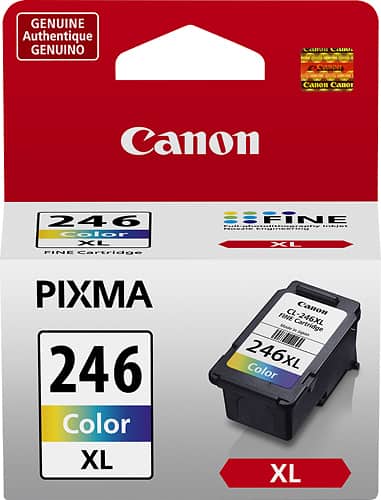 Canon - CLI-246XL High Yield Ink Cartridge - Multi - Larger Front