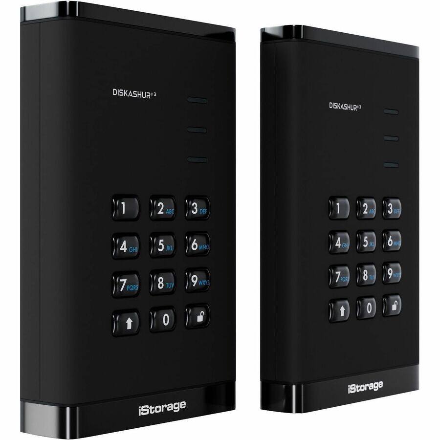 DISKASHUR³

1 2 ABC 3 DEF  
4 GHI 5 JKL 6 MNO  
7 PORS 8 TUV 9 WXYZ  

iStorage