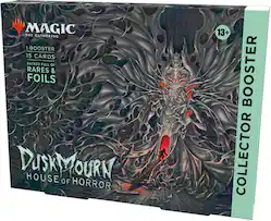 Wizards of The Coast - Magic: The Gathering Duskmourn: House of Horror Collector Booster (15 Magic Cards) - Front_Zoom