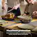 Fixed heat protection
Cook and serve safely on granite, laminate, quartz, butcher block, and marble.