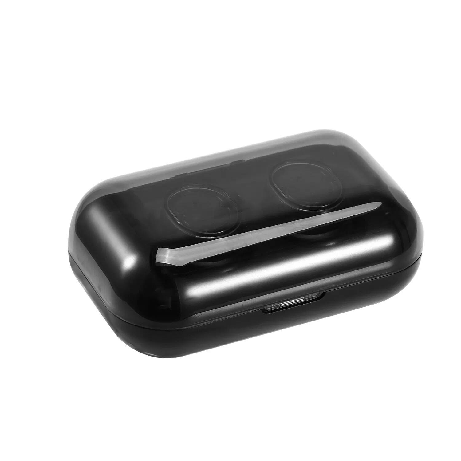 Alt View 2. BEARSOLIM - Wireless 5.0 Earbuds IPX4 Touch In-Ear Stereo Earphone Noise Canceling Earpieces 32.8 ft Transmission Range - black.
