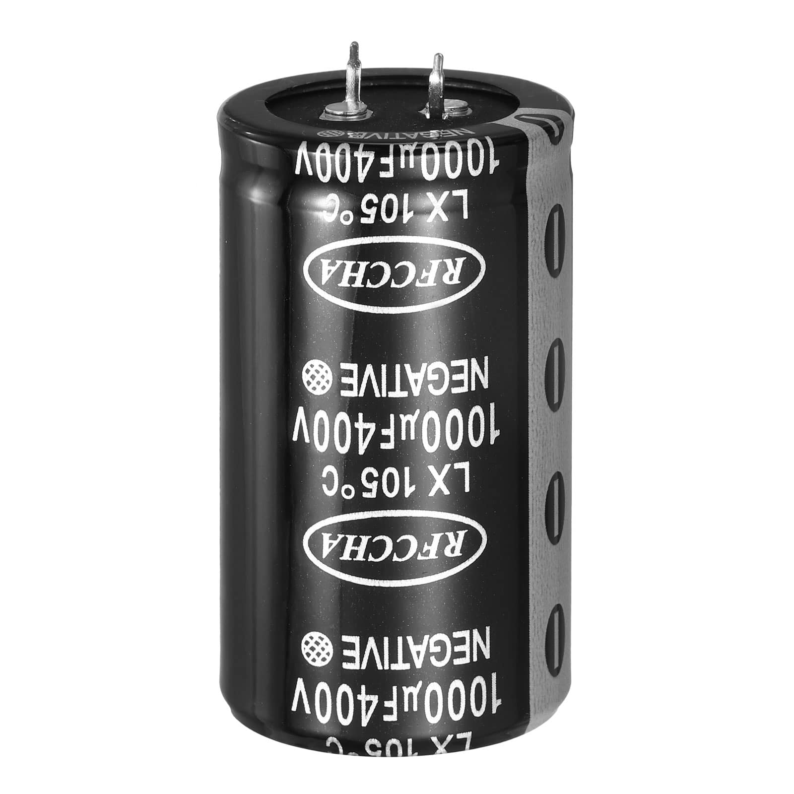 Unique Bargains - 400V 1000uF Snap-in Electrolytic Capacitor, 2 Pin, 61.5x35mm, for Audio/Filter/Appliances - Black price history on PriceWatchPro