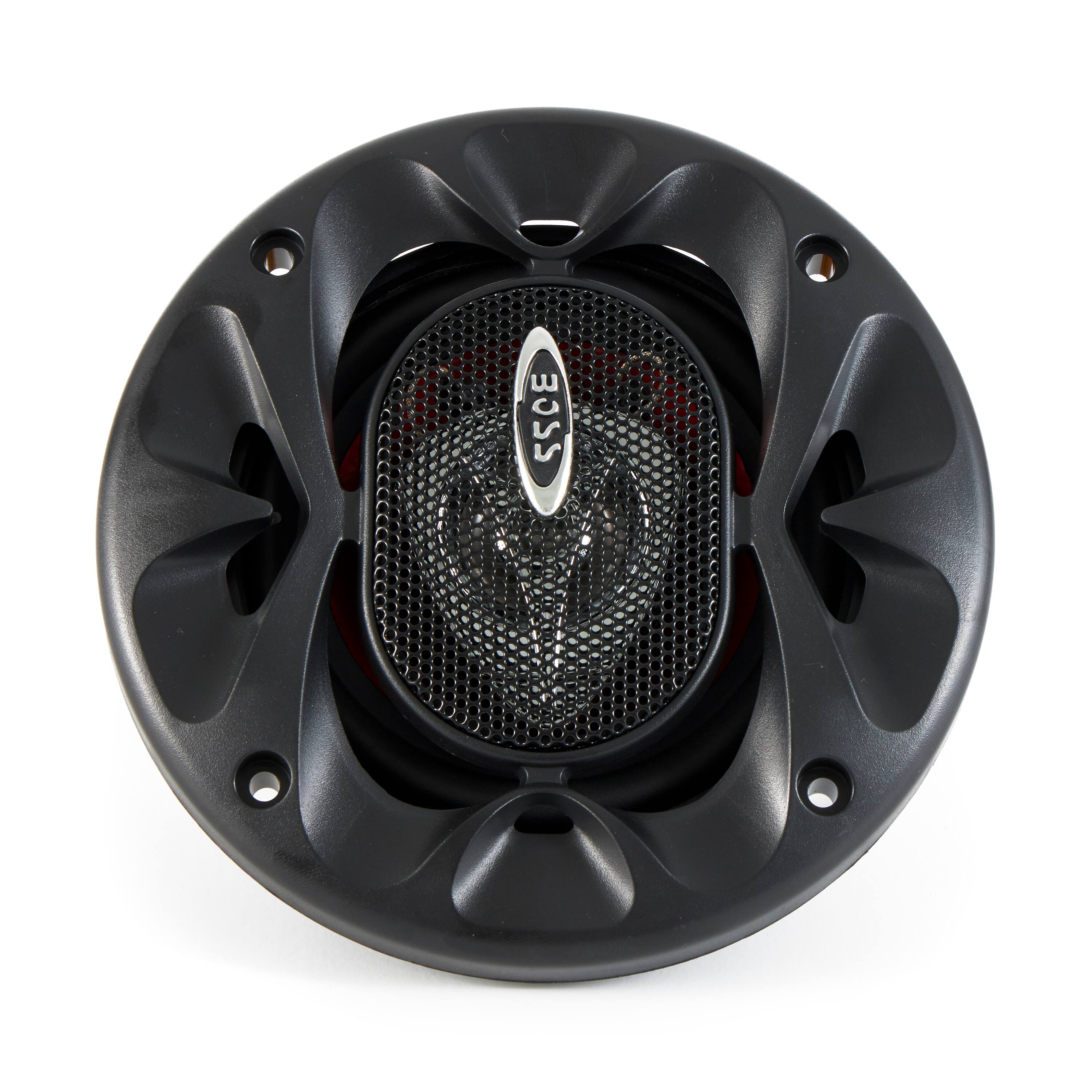 Alt View 2. BOSS Audio - BOSS CH4220 4" 200W 2-Way Car Audio Coaxial Speakers Stereo Red PAIR - Black.