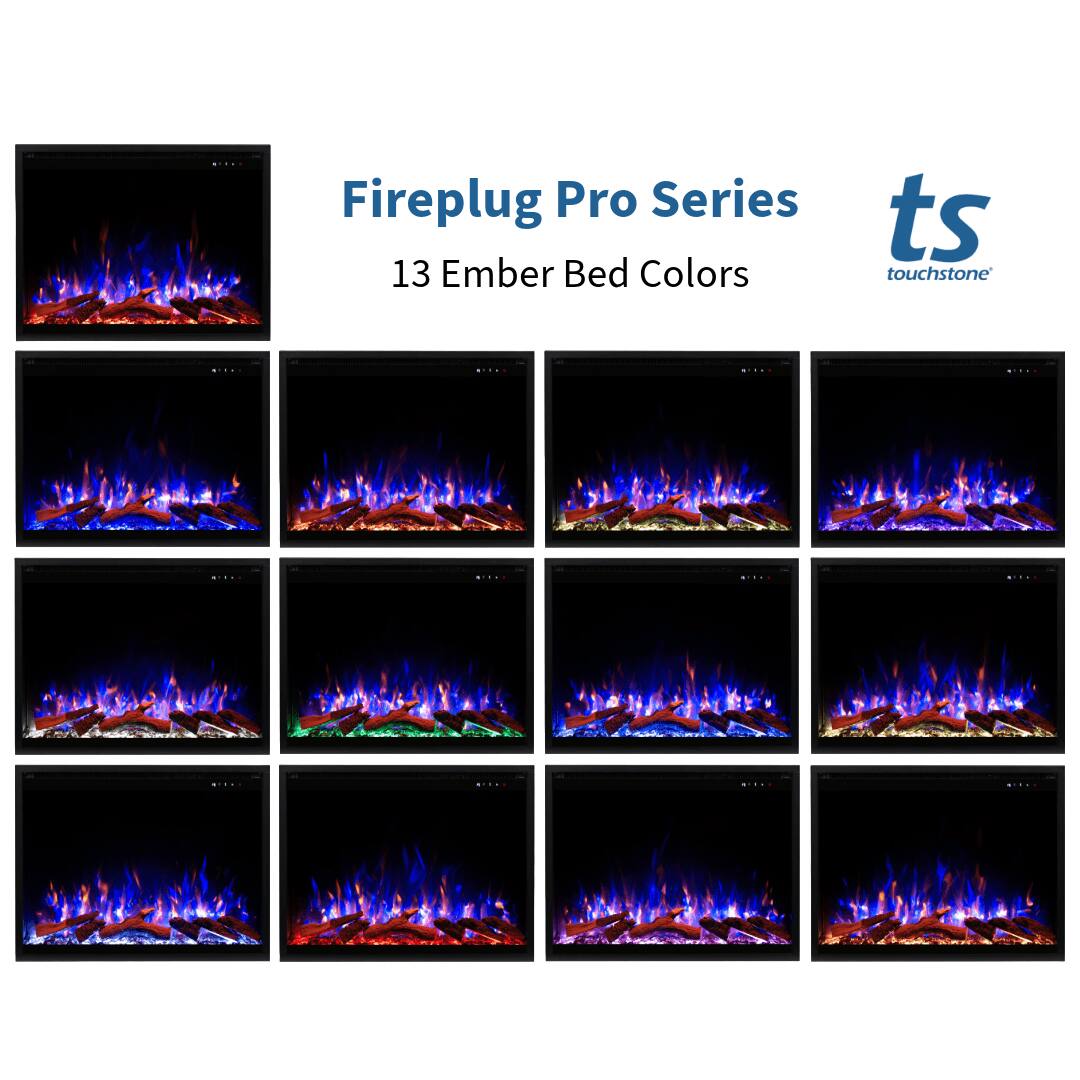 Fireplug Pro Series  
13 Ember Bed Colors  
ts touchstone