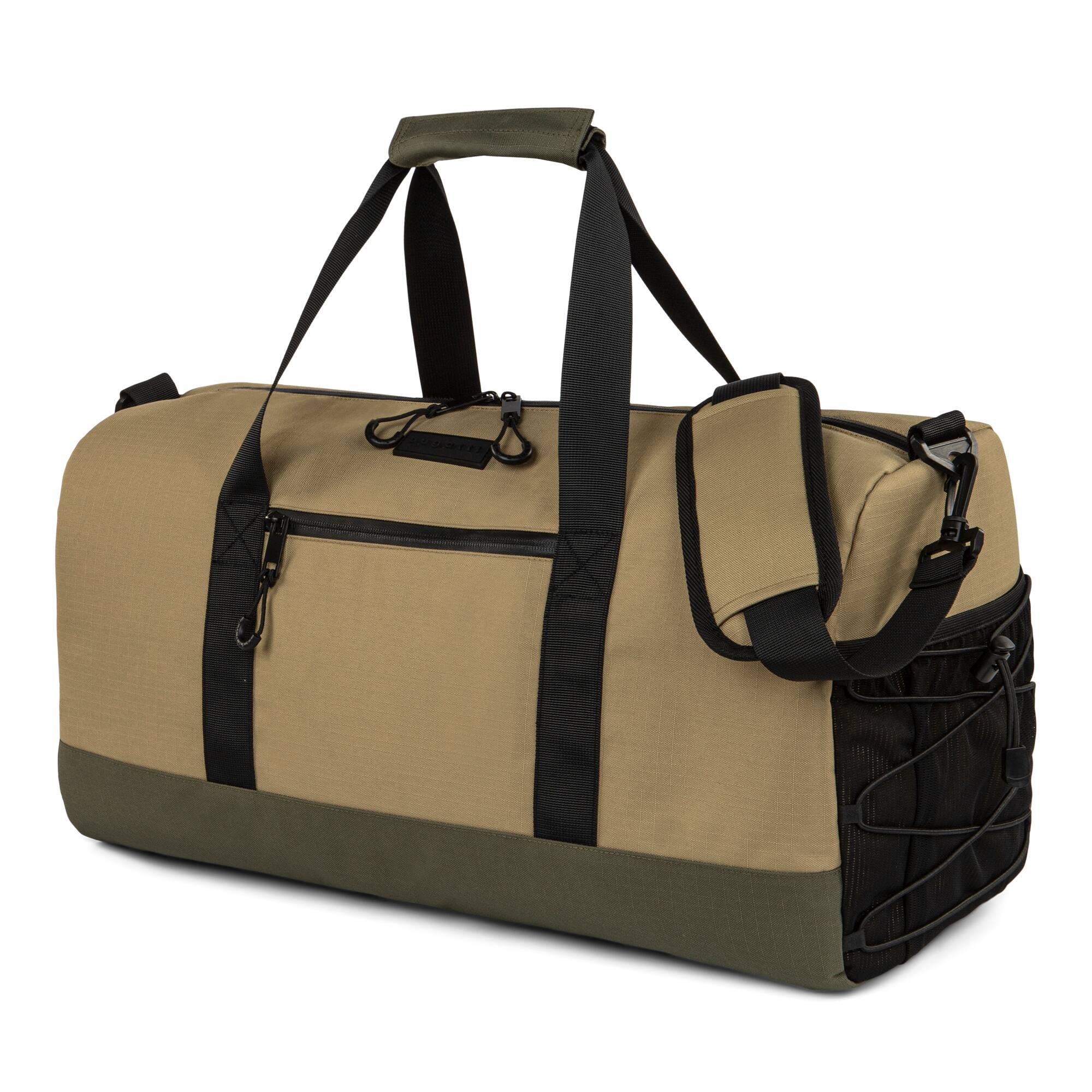 Angle. Bugatti - Outland Duffle bag - KHAKI.