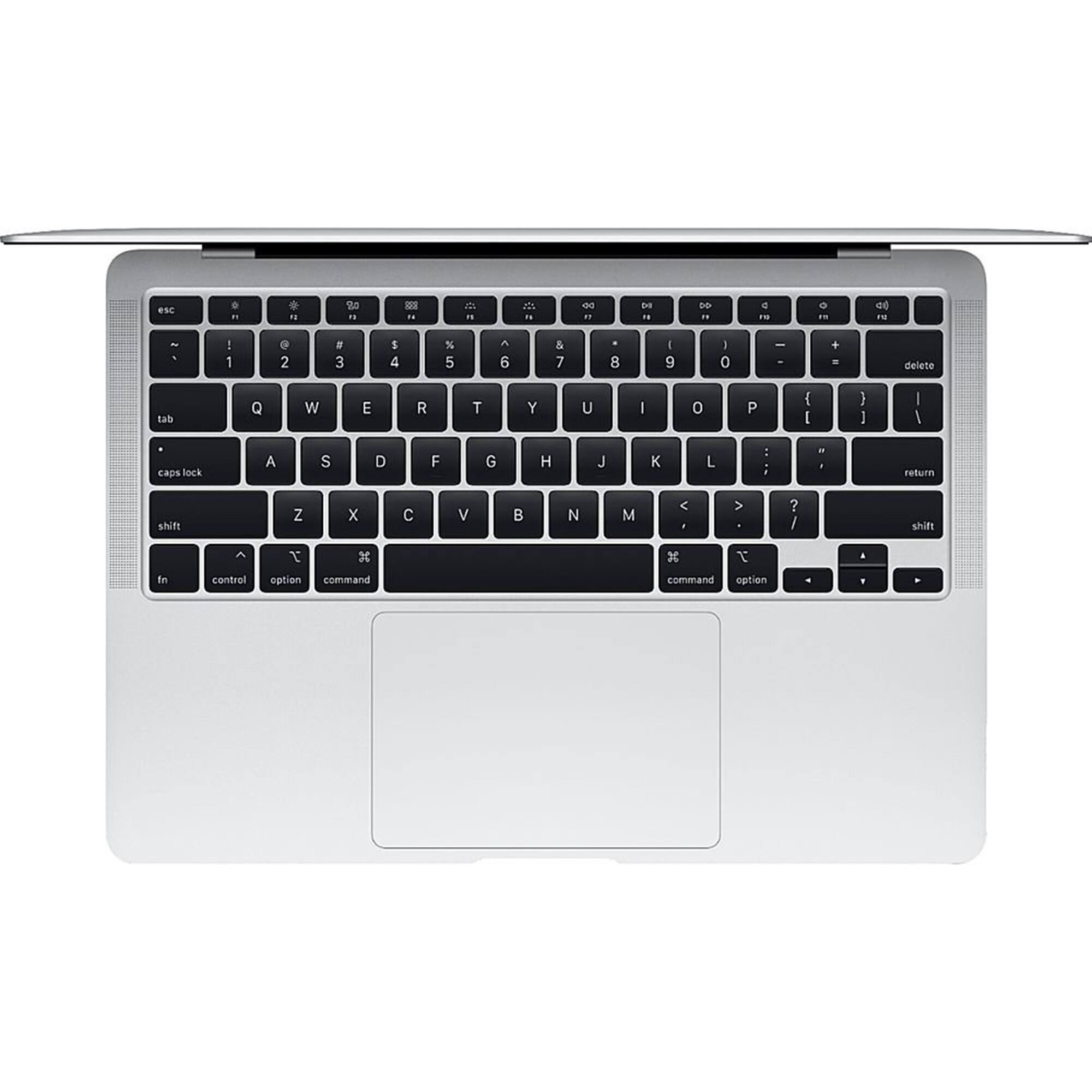 Alt View 1. Apple - Apple MacBook Air 13.3" Certified Refurbished 2560x1600 - Intel Core i3 Touch ID with 8GB Memory - 256GB SSD - Silver.