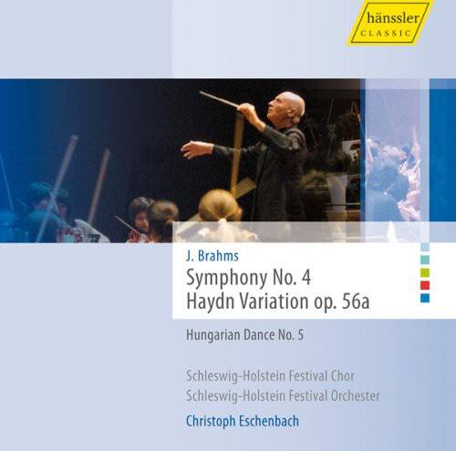 J. Brahms  
Symphony No. 4  
Haydn Variation op. 56a  
Hungarian Dance No. 5  

Schleswig-Holstein Festival Chor  
Schleswig-Holstein Festival Orchester  
Christoph Eschenbach