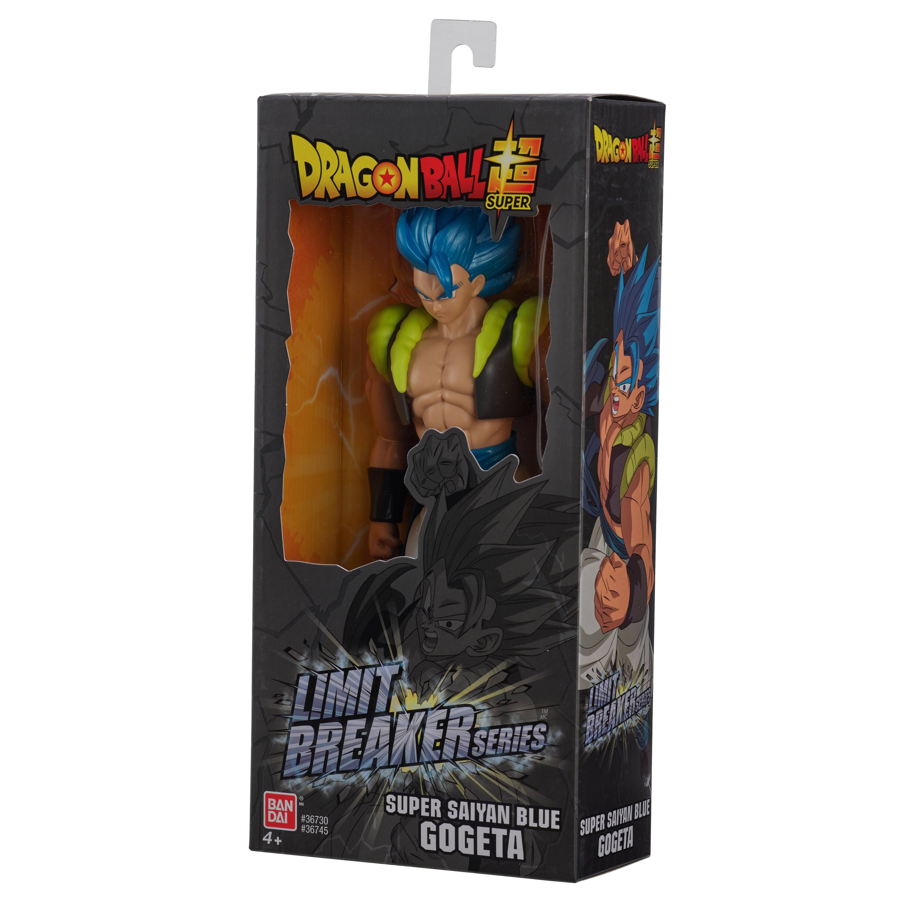 DRAGON BALL SUPER  
LIMIT BREAKER SERIES  
SUPER SAIYAN BLUE GOGETA  
BAN DAI  
#36730  
#36745  
4+