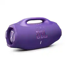 Front. JBL - Boombox 4 portable waterproof speaker - 2025 - Purple.