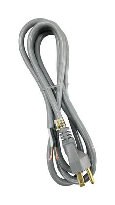 ProjeX - 16/3 125 V 8 ft. L Appliance Cord - Gray
