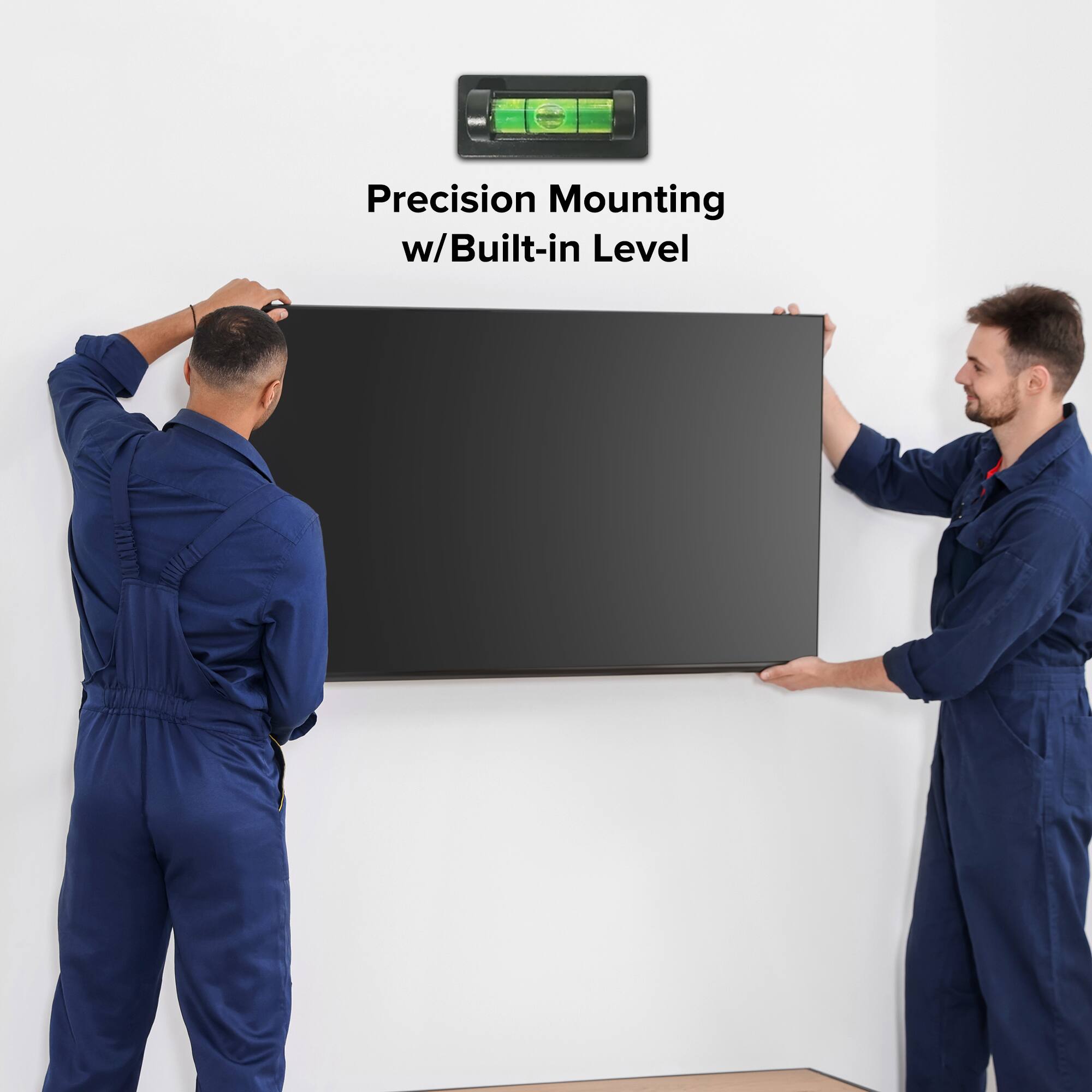 Precision Mounting w/Built-in Level