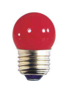 Westinghouse - Specialty Incandescent Bulb E26 (Medium) Red 7.5 W S11 1 Pack Case of 10