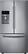 Front. Samsung - 28.1 Cu. Ft. French Door Refrigerator with Thru-the-Door Ice and Water - Stainless steel.