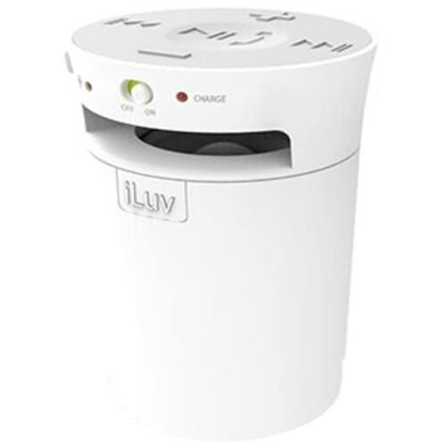 Front Standard. iLuv - Home Audio Speaker System - Wireless Speaker(s) - White.
