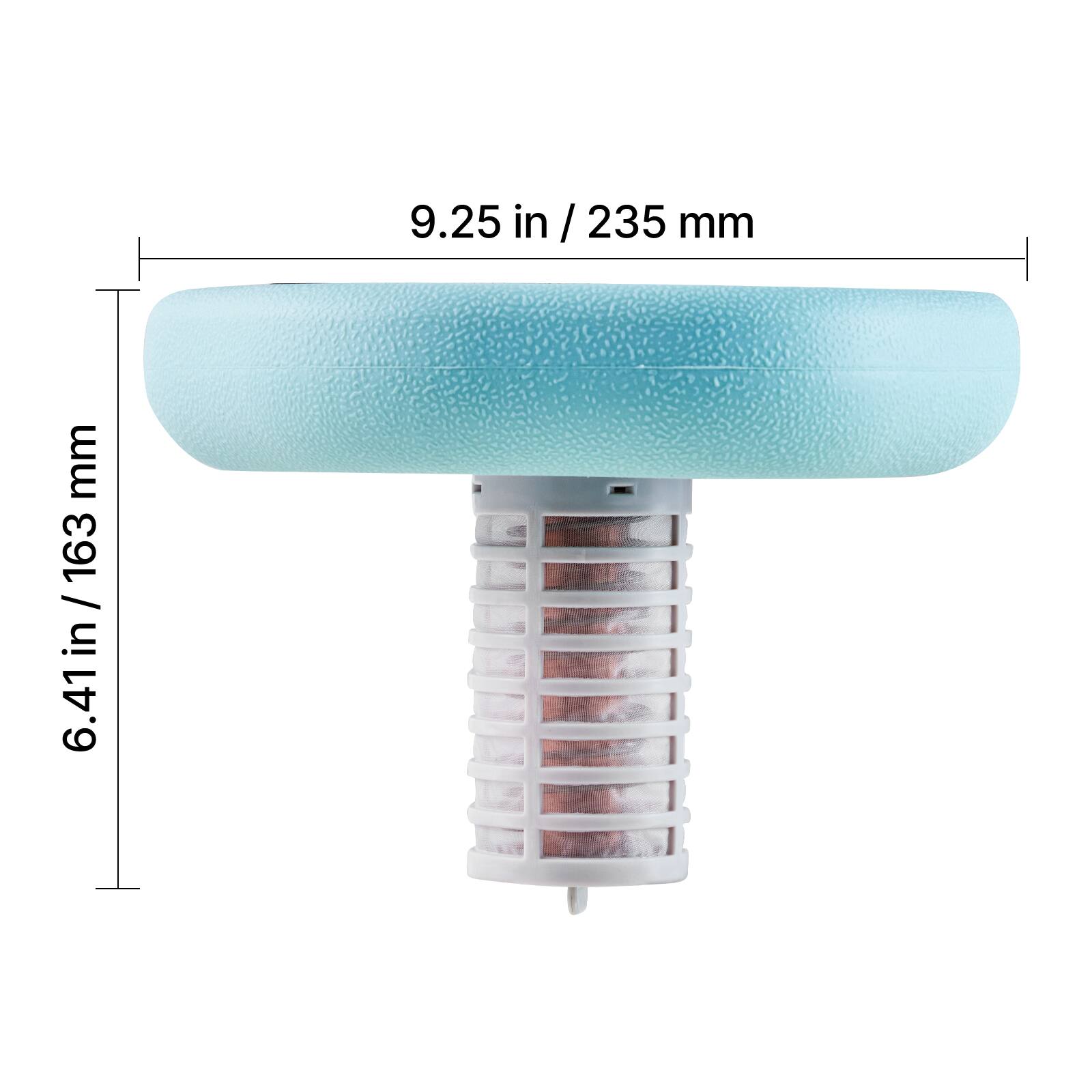 9.25 in / 235 mm  
6.41 in / 163 mm